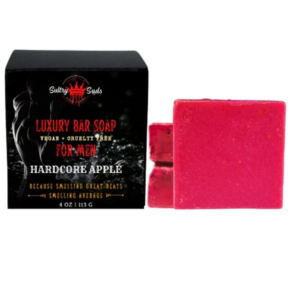 Hardcore Apple Vegan Soap - Picture 1 of 3
